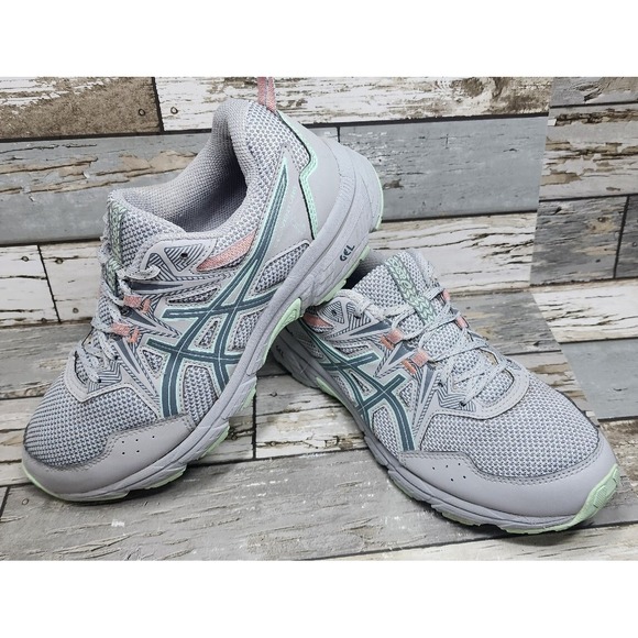 ASICS Women's Size 9.5 Gel-Venture 8 Running Shoes Piedmont Grey/Metropolis - Picture 1 of 9